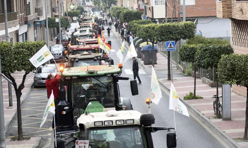 Así ha sido la manifestación de los agricultores en Murcia (II)