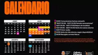 Calendario de la campaña de abonos del Valencia Basket