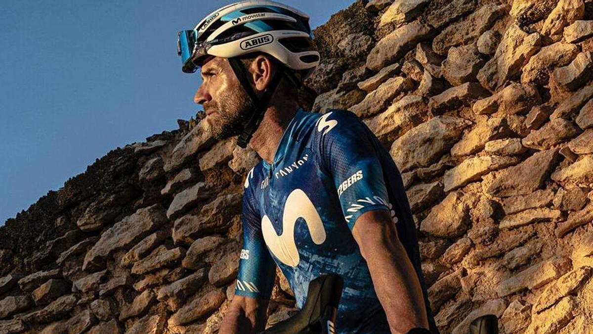 Alejandro Valverde, en su faceta 'gravel'.