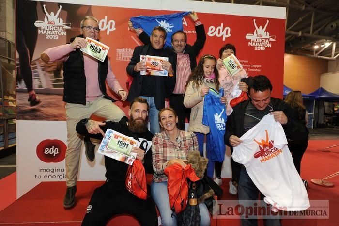 Entrega de dorsales de la Maratón de Murcia