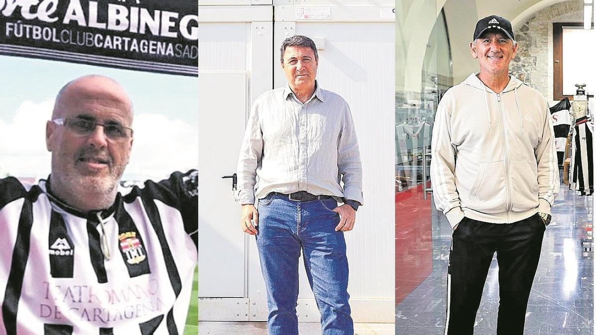 Eduardo Noguera, Isidiro García y Manolo Palomeque