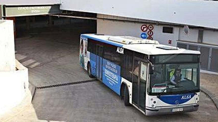 Estación municipal de autobuses del Cetis, en una imagen de archivo.