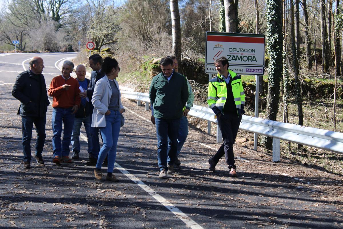 Visita a la carretera de Sagallos