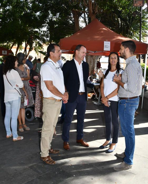 10/10/2019 AGÜIMES. Día Mundial Salud Mental en la plaza del Rosario de Agüimes. Fotógrafa: YAIZA SOCORRO.  | 10/10/2019 | Fotógrafo: Yaiza Socorro