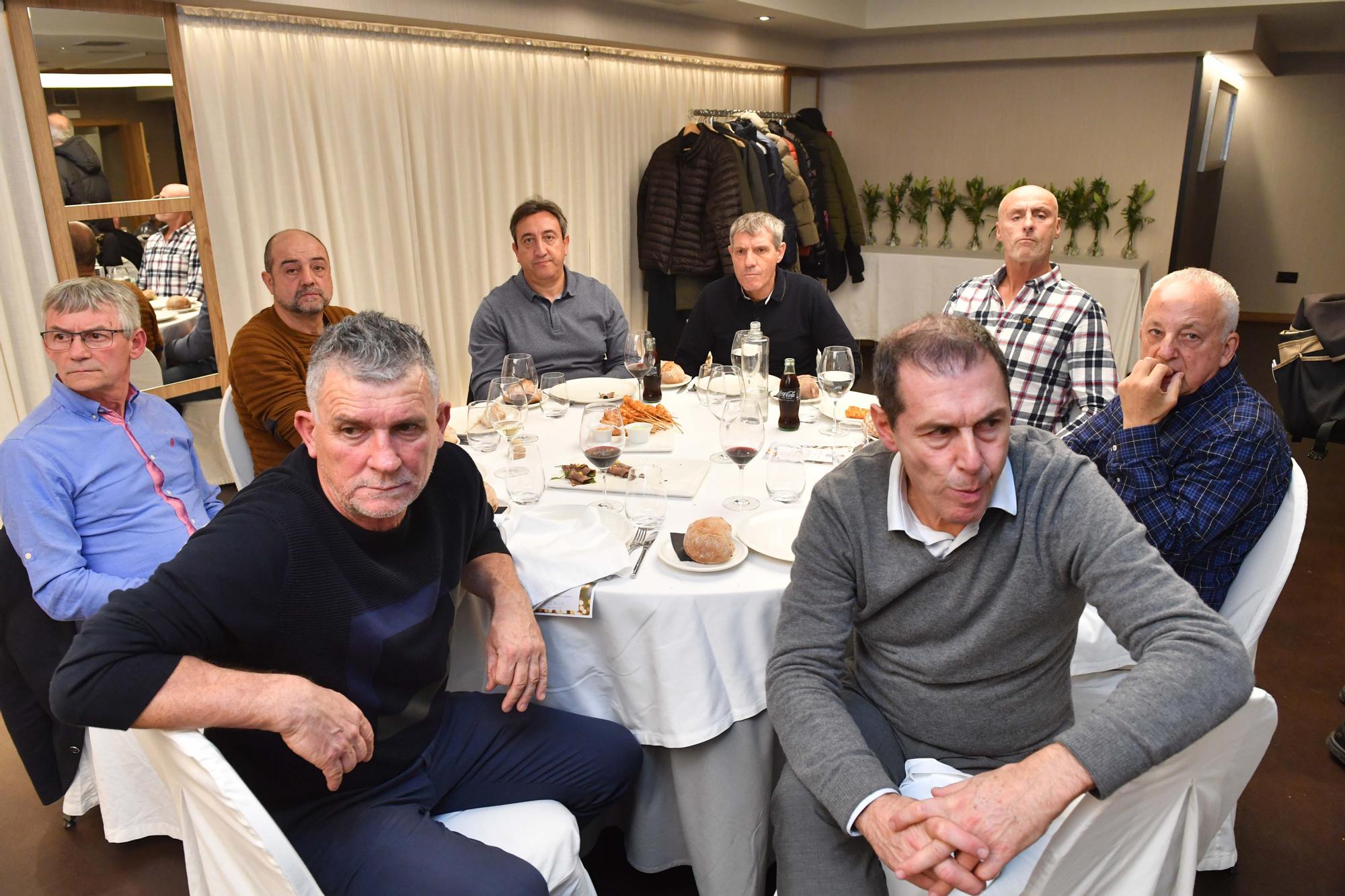 Los veteranos del Deportivo se reúnen para una cena