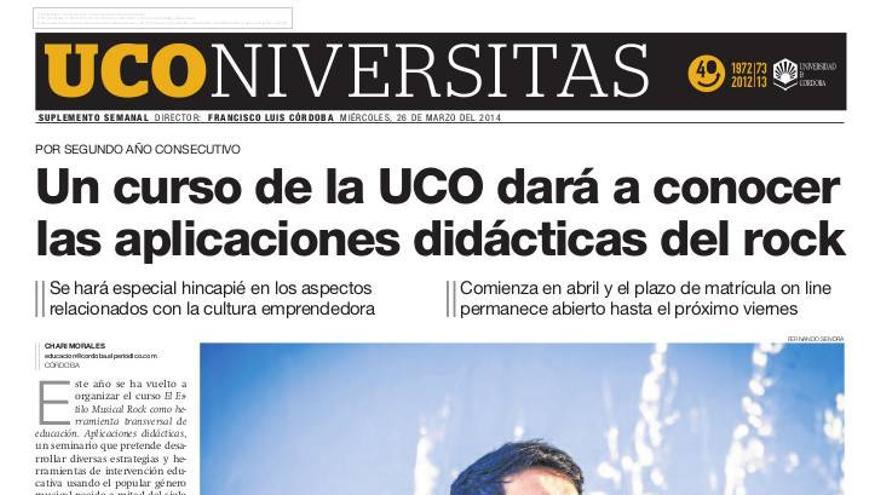 Un curso de la UCO dará a conocer las aplicaciones didácticas del rock