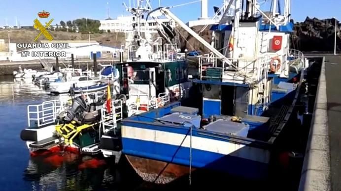 Un barco pretendía introducir en Gran Canaria pescado de manera irregular