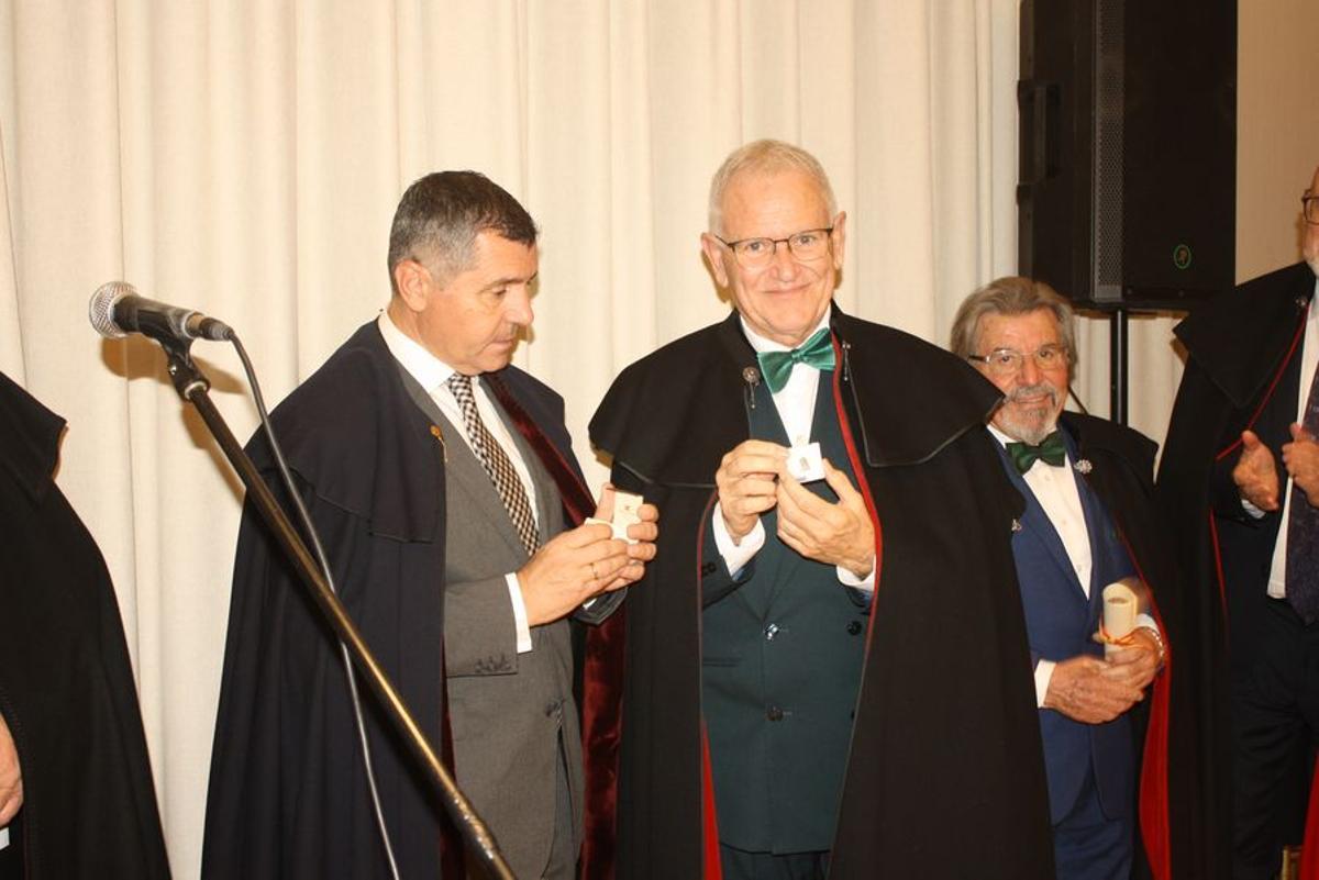José Martínez Giménez, Capista de Honor, y Francisco Javier Illán Vivas, Emblema de Plata