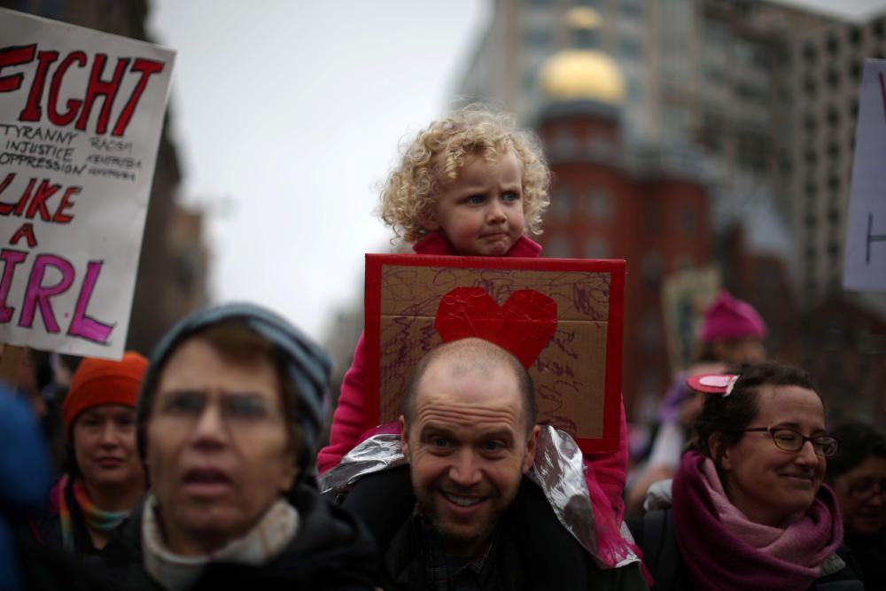 ''Marcha de las Mujeres'' contra Trump en Washington