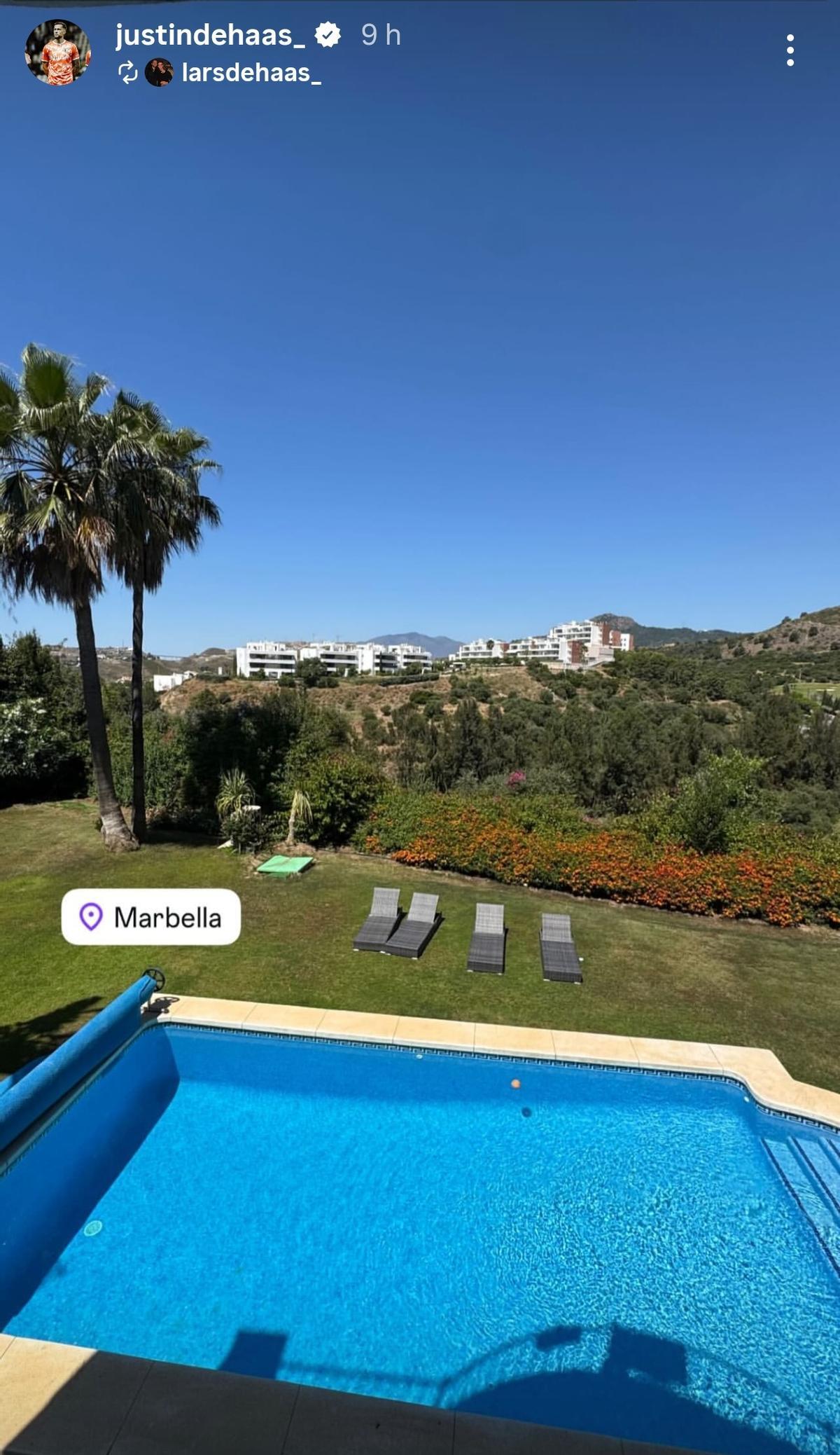 Las vacaciones de Justin de Haas camino al Valencia CF