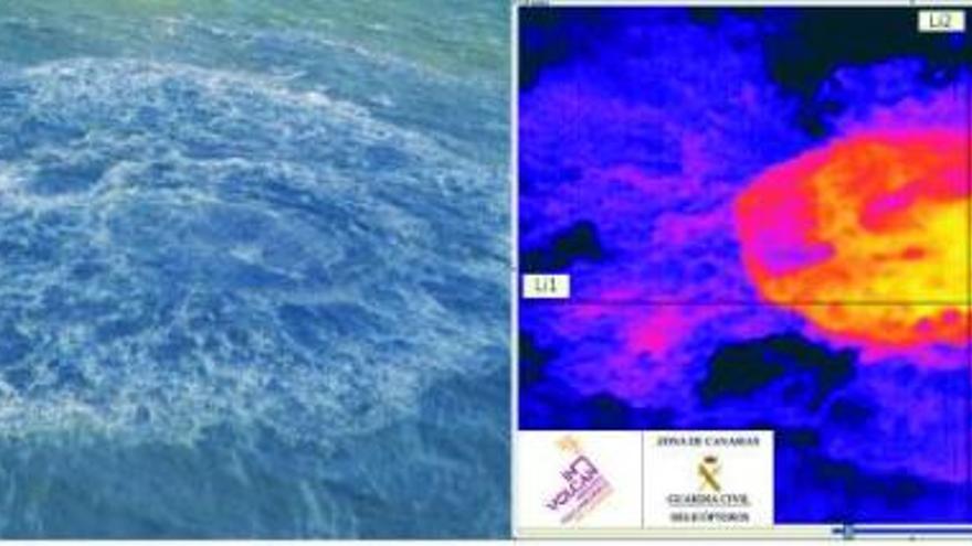 La burbuja de La Restinga se reactiva y expulsa material magmático