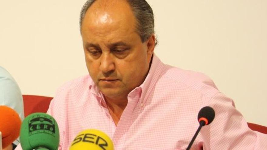 El presidente del Club Balonmano Antequera, Antonio González Galán.