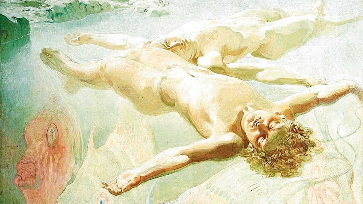 ‘Poema del Atlántico Mar en reposo’ (1923), de Néstor Martín-Fernández de la Torre.