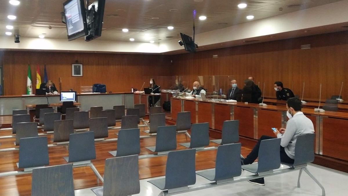 Juicio con jurado en la Audiencia Provincial de Málaga.