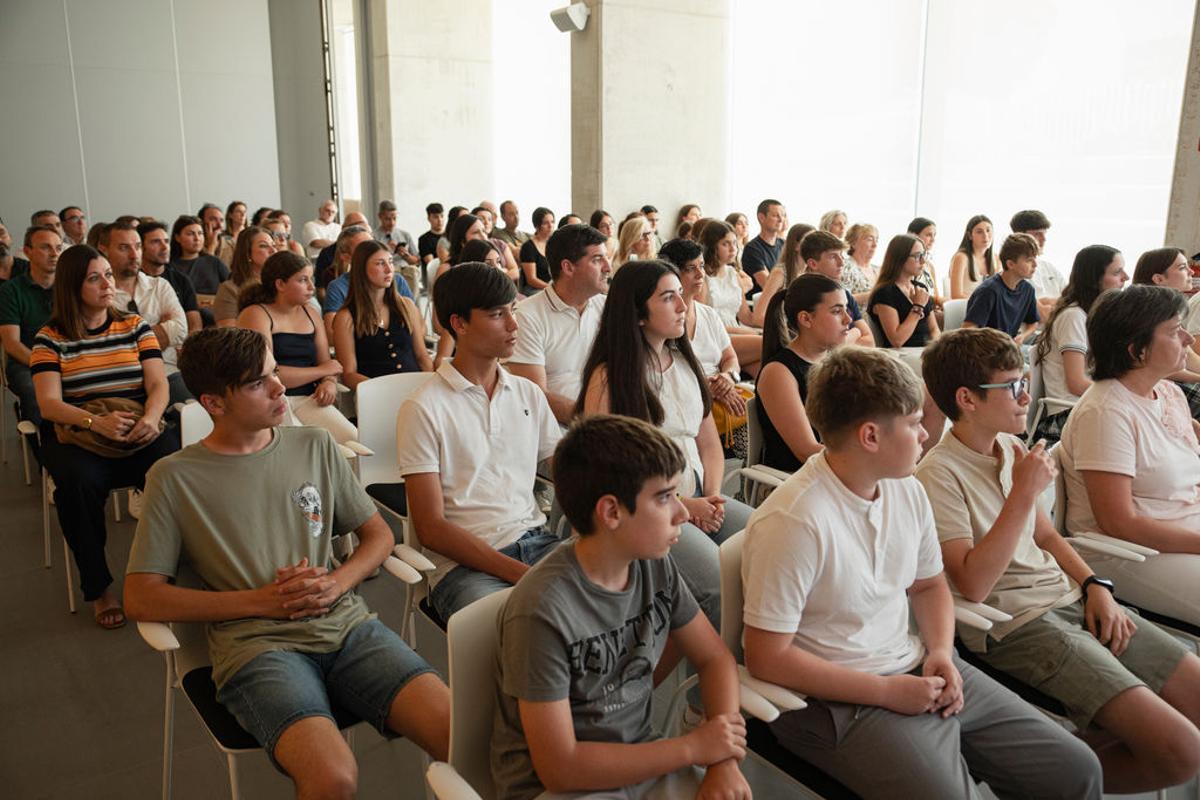 Alumnos participantes en el Reto Aitex.