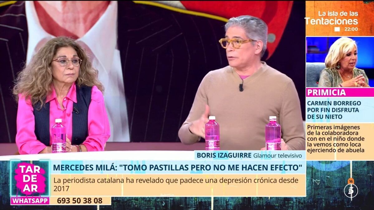 Boris Izaguirre en 'TardeAR'