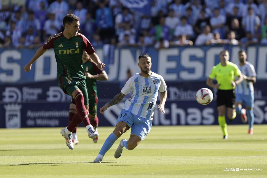 EN IMÁGENES: El empate del Oviedo en su visita a Málaga (0-0)