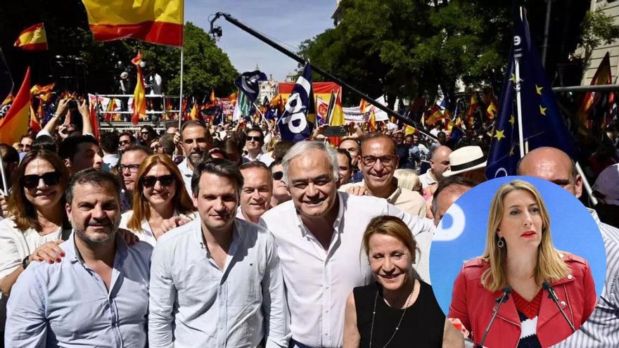 María Guardiola apoya a su partido frente a Pedro Sánchez mientras se recupera en casa