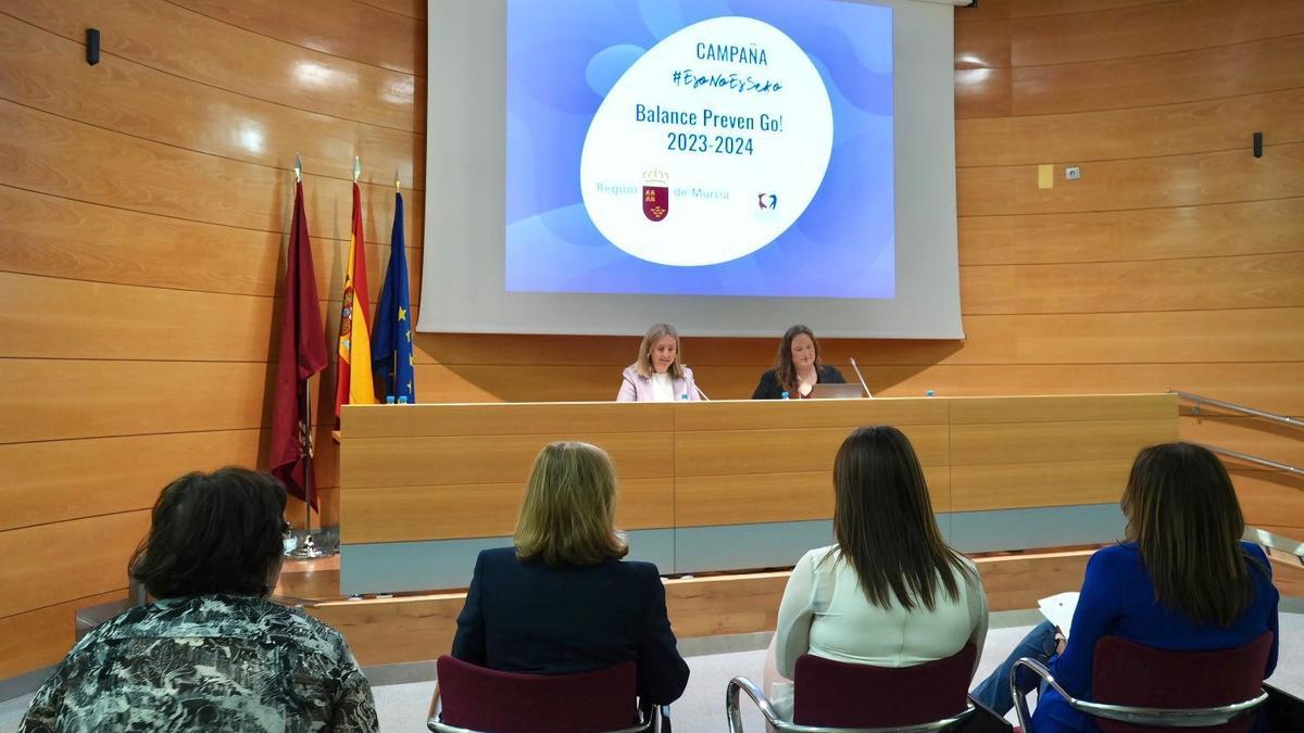 La consejera Conchita Ruiz, este viernes en la presentación del balance de la campaña.