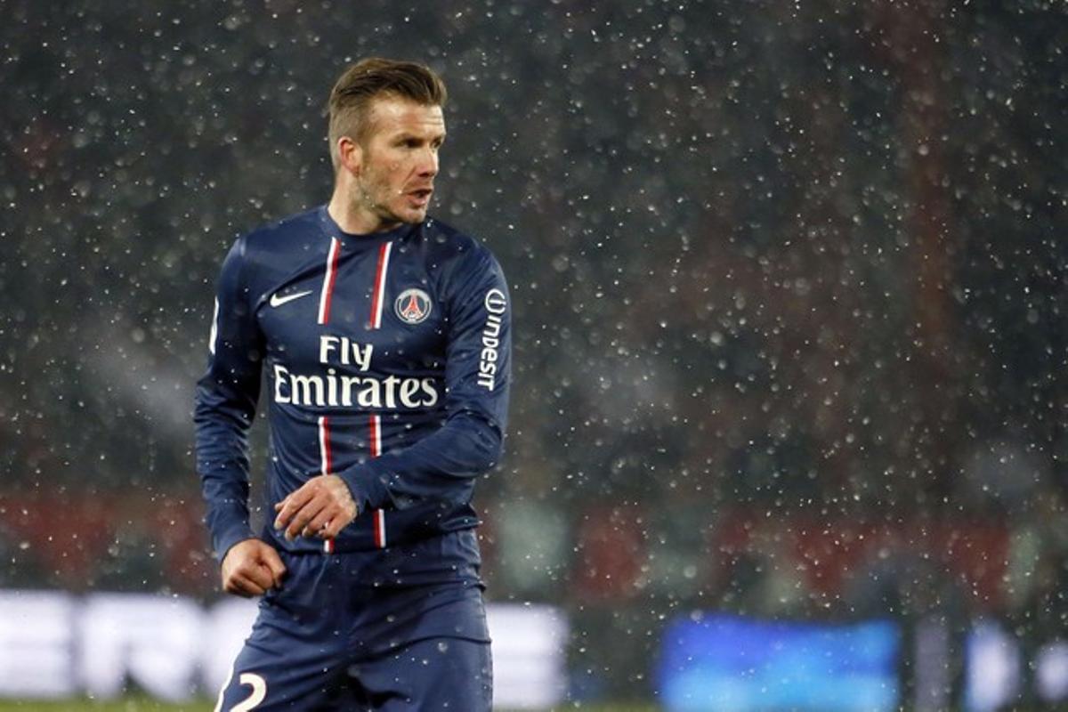 Así fue el debut de Beckham con el PSG