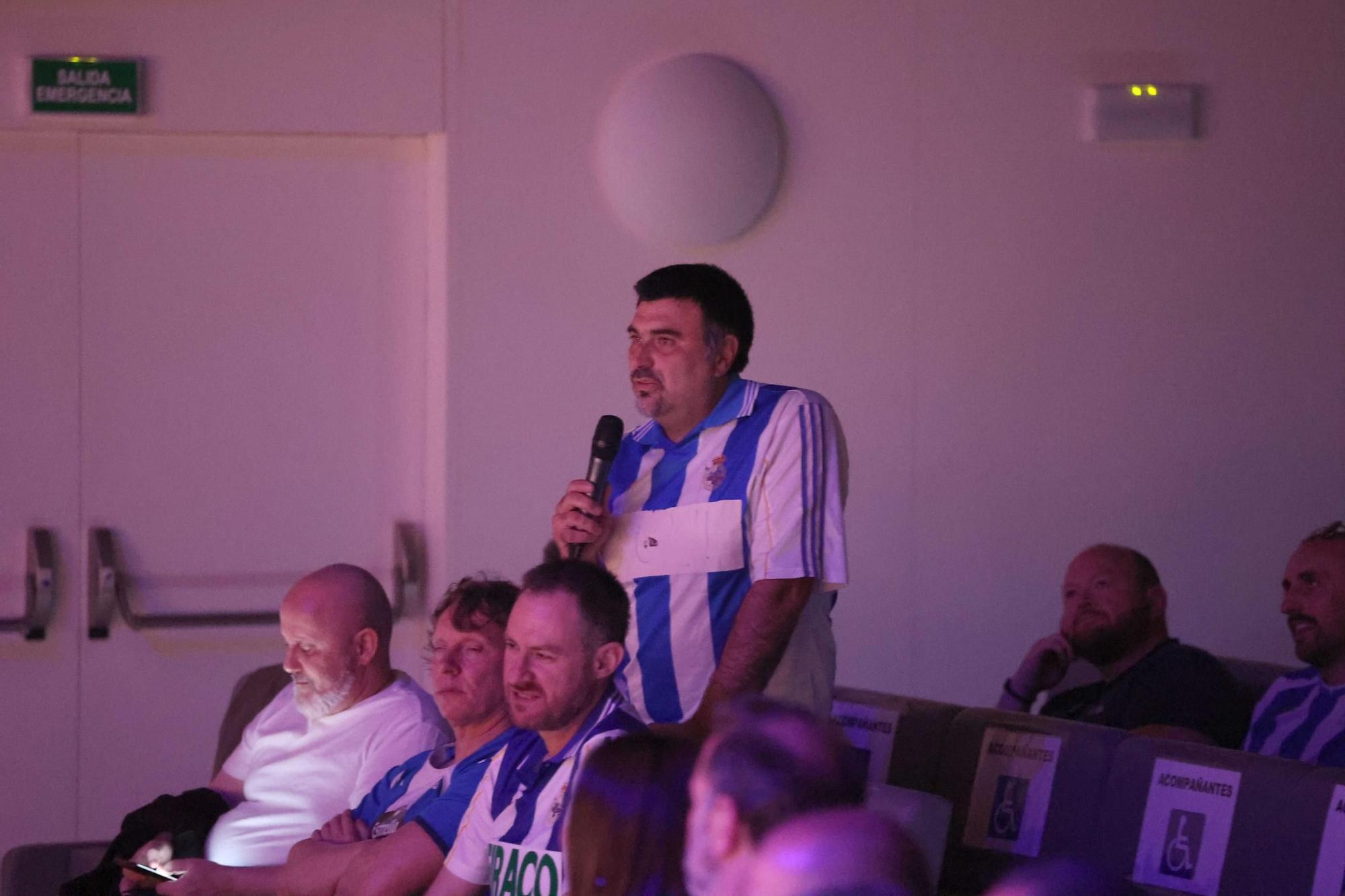Acto en el Ágora por el 25 años de La Liga del Deportivo