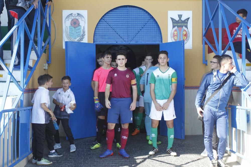 El Fútbol Base en Colegio Salgui y San Marcelino