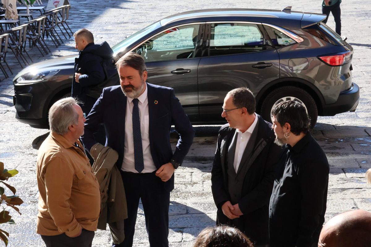 Francisco Guarido, recibe en visita institucional al secretario de Estado de Juventud e Infancia, Rubén Pérez