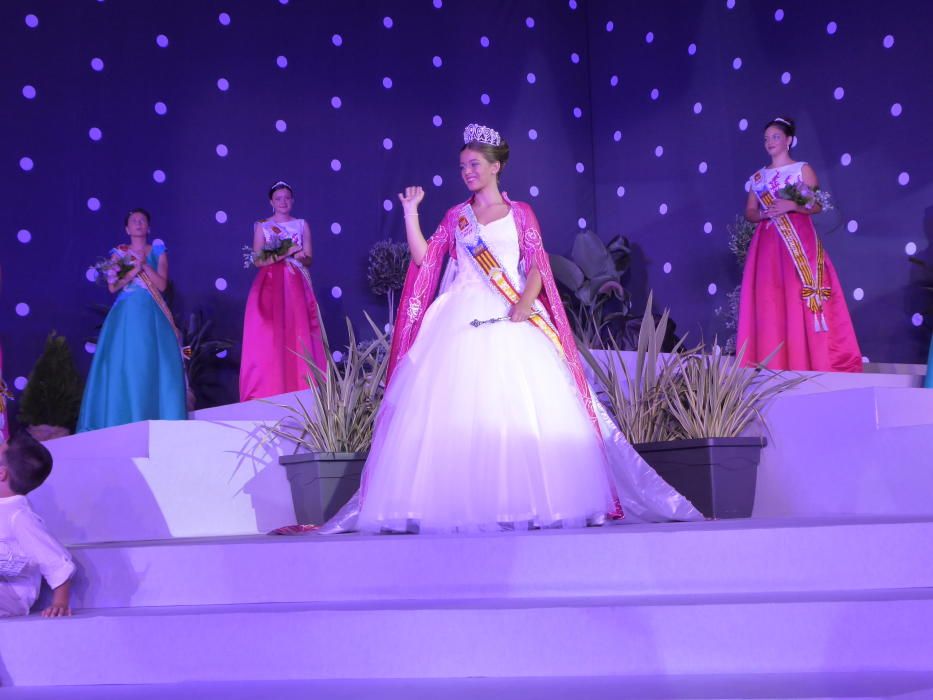 Coronación de la Reina de las Fiestas de La Nucía.