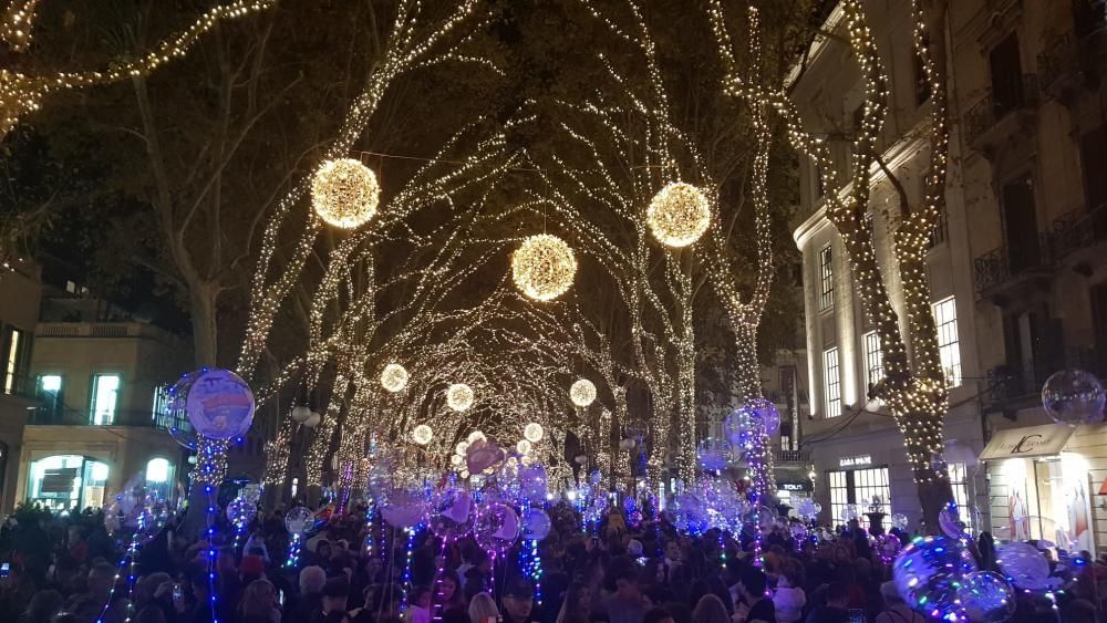 So erstrahlt die Weihnachtsbeleuchtung auf Mallorca 2019