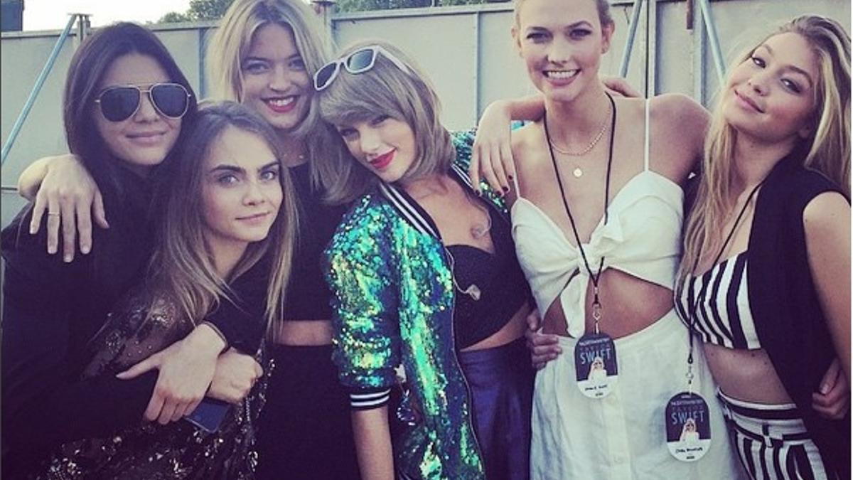 Taylor Swift y sus amigas VIP