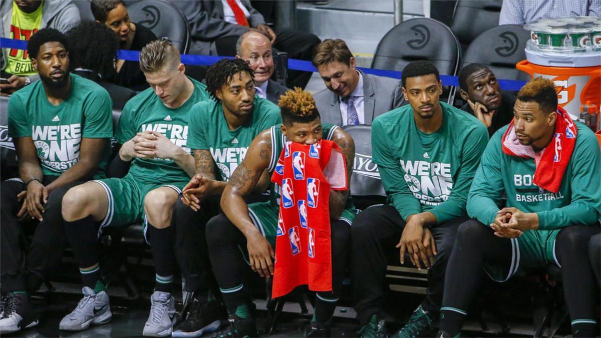 Los jugadores del Boston Celtics sufrieron un importante susto