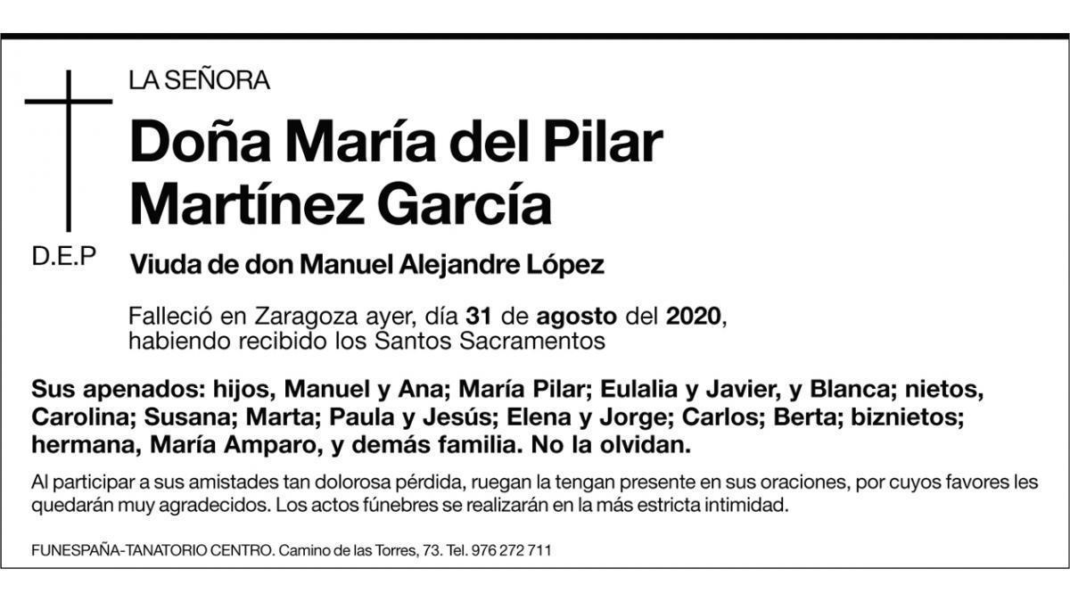 María del Pilar Martínez García