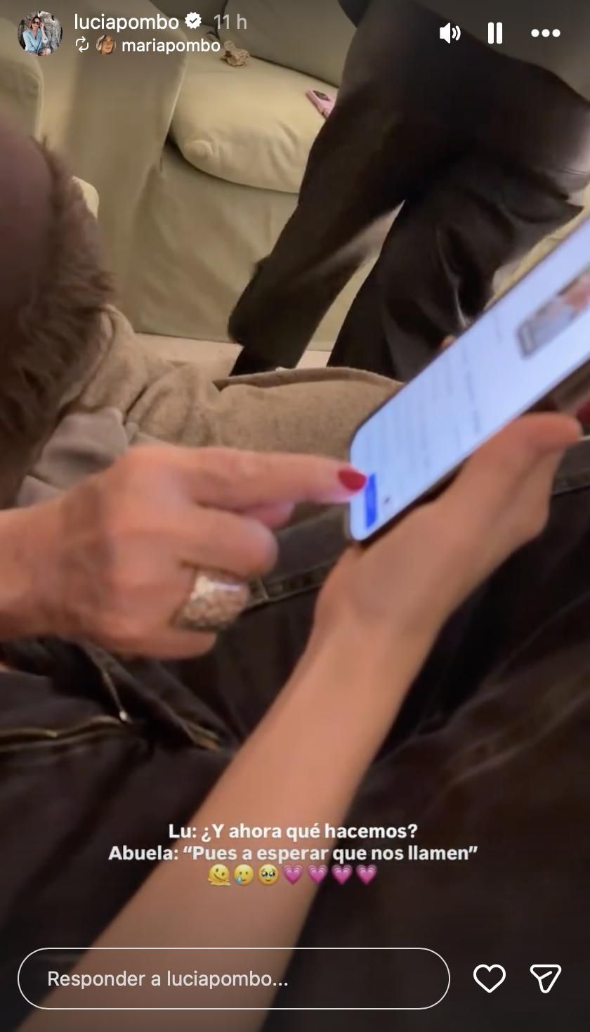 La abuela Pombo ha publicado el vídeo del embarazo de Lucía