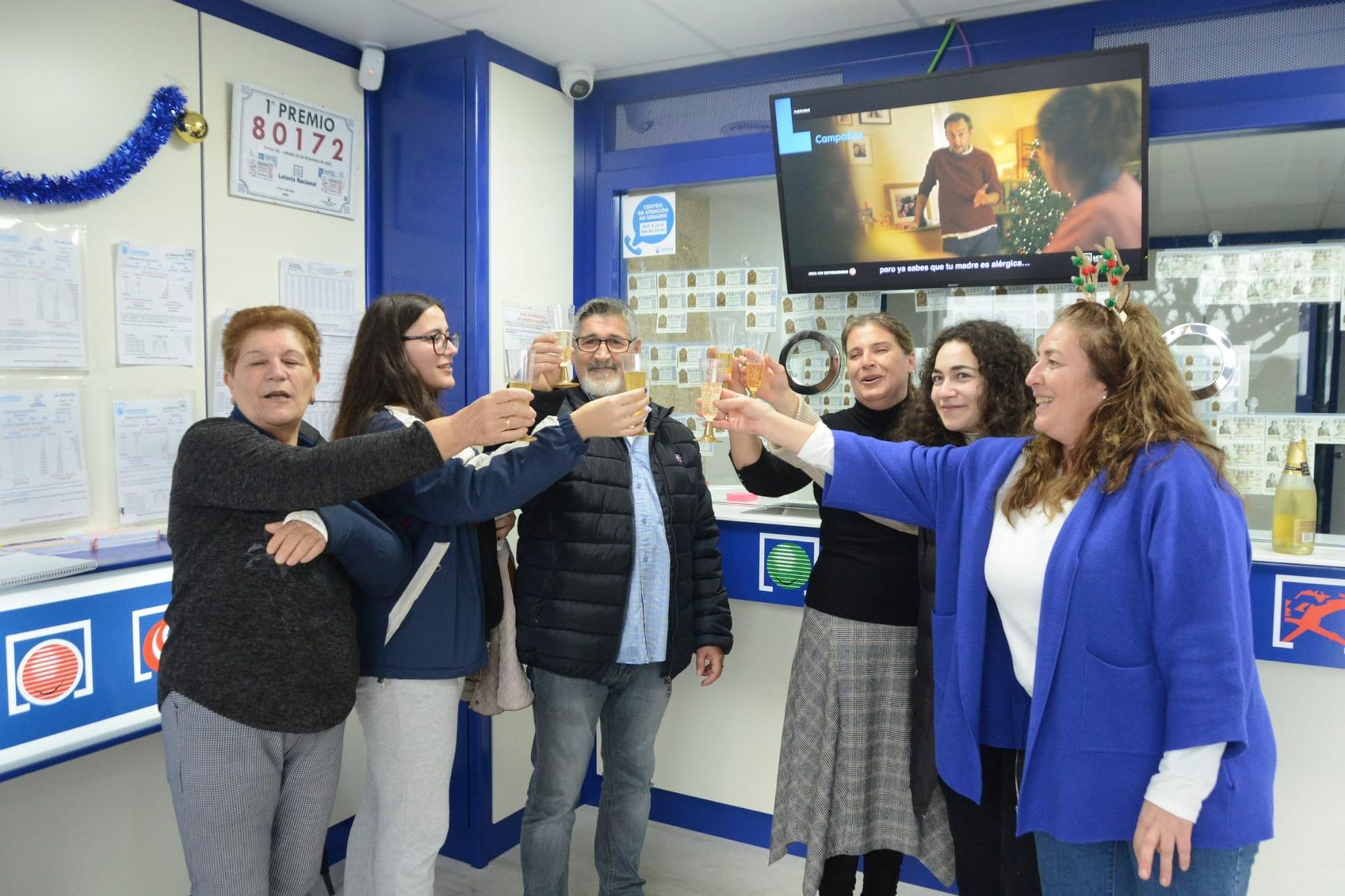 La Lotería de Navidad deja una lluvia millonaria en Bueu