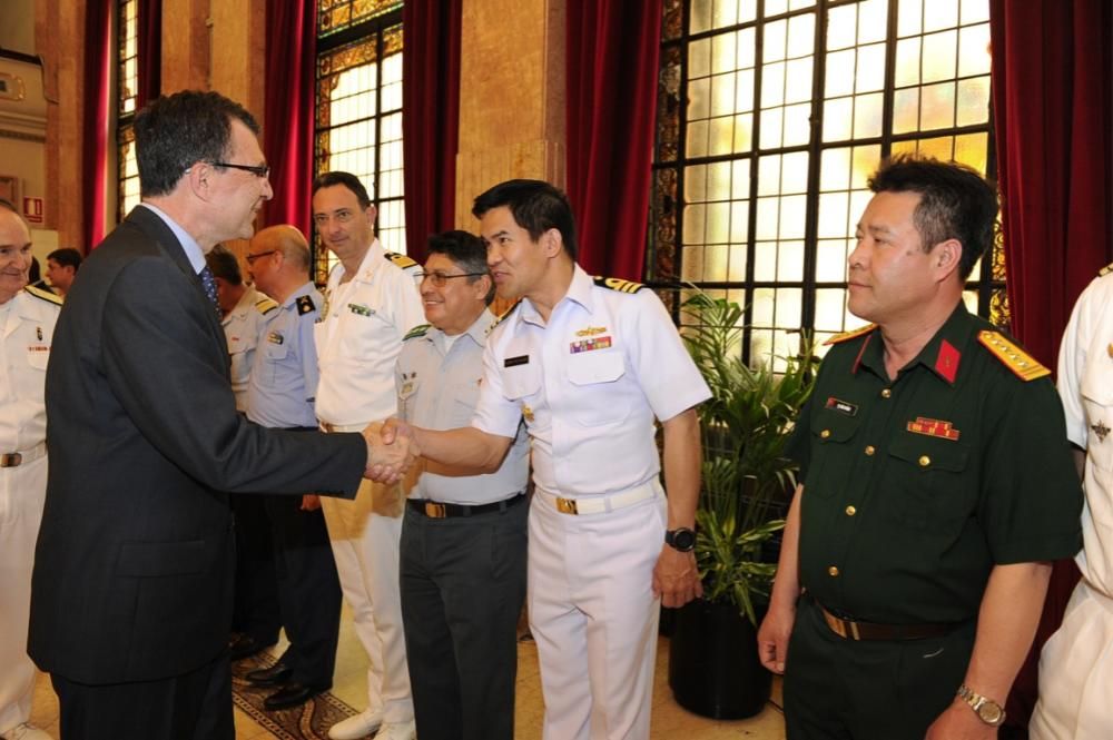 Recepción de Agregados de Defensa Militares Navales y Aéreos