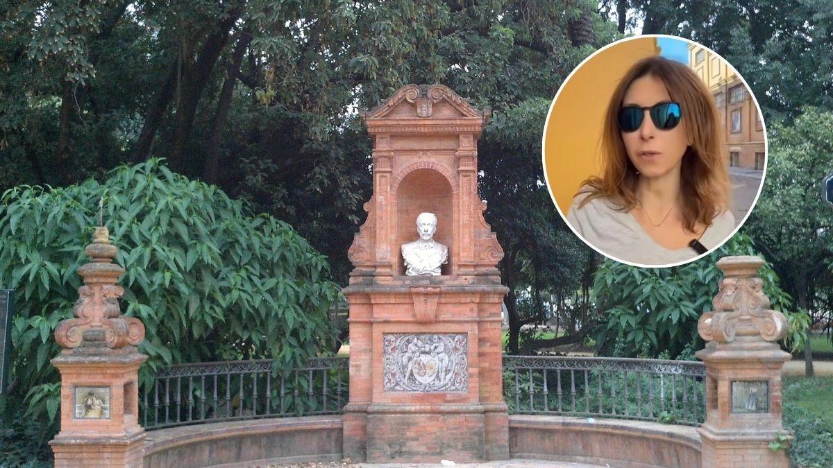 Mar Marube Muñoz, historiadora sevillana: "Esto es lo que tienen en común el parque de María Luisa, el barrio de Santa Cruz y Triana"