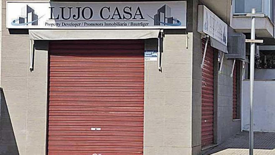 Las oficinas de Lujo Casa, en la calle Cardenal Rossell de Palma.
