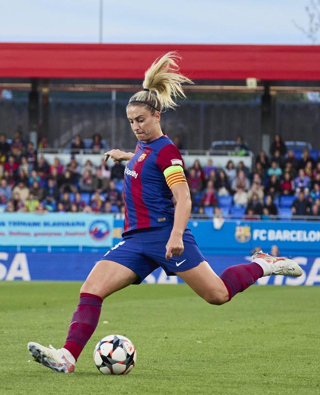 FC Barcelona - SK Brann Kvinner, la vuelta de cuartos de final de la Champions League femenina, en imágenes