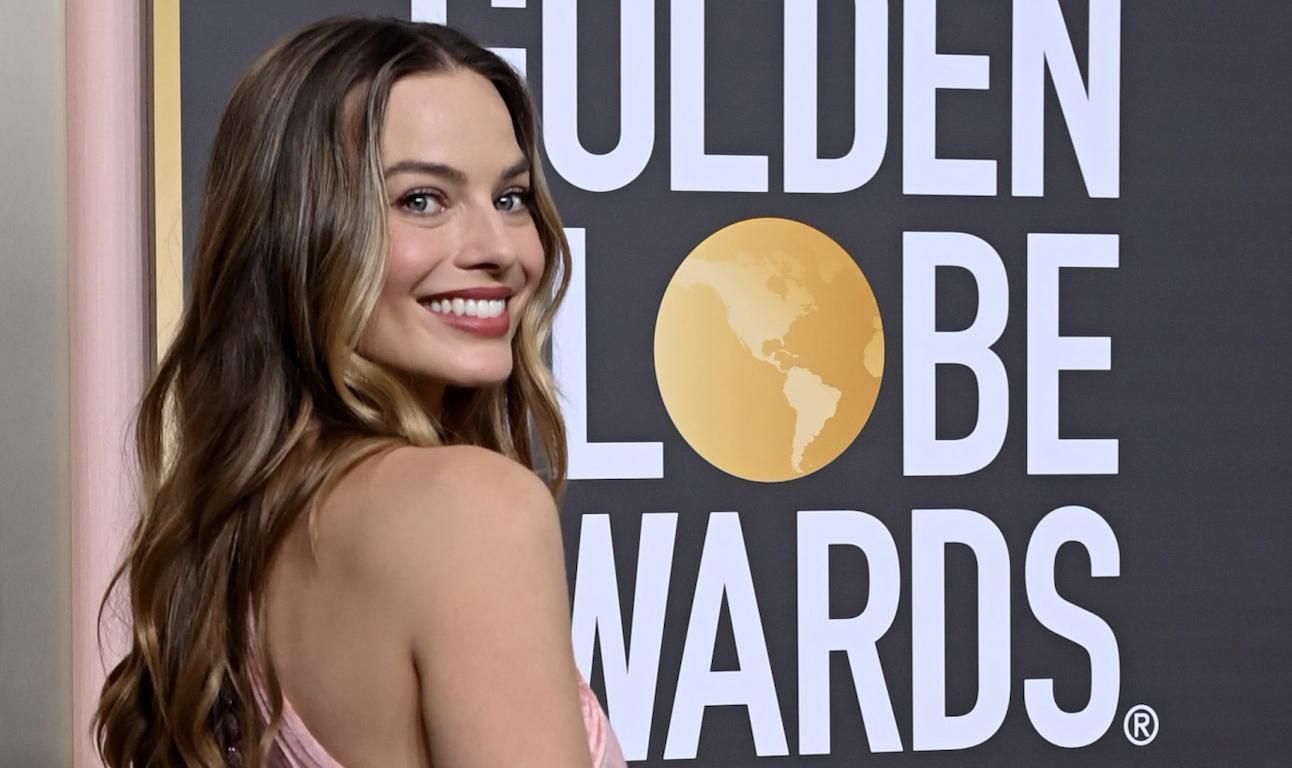 Margot Robbie en los Globos de Oro