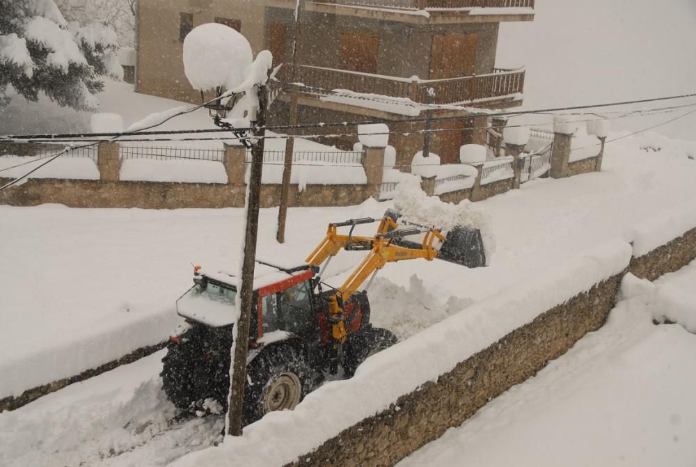 Nevada a Sant Julià de Cerdanyola