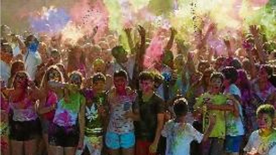 El Holi Festival de Llagostera, celebrat aquest cap de setmana.