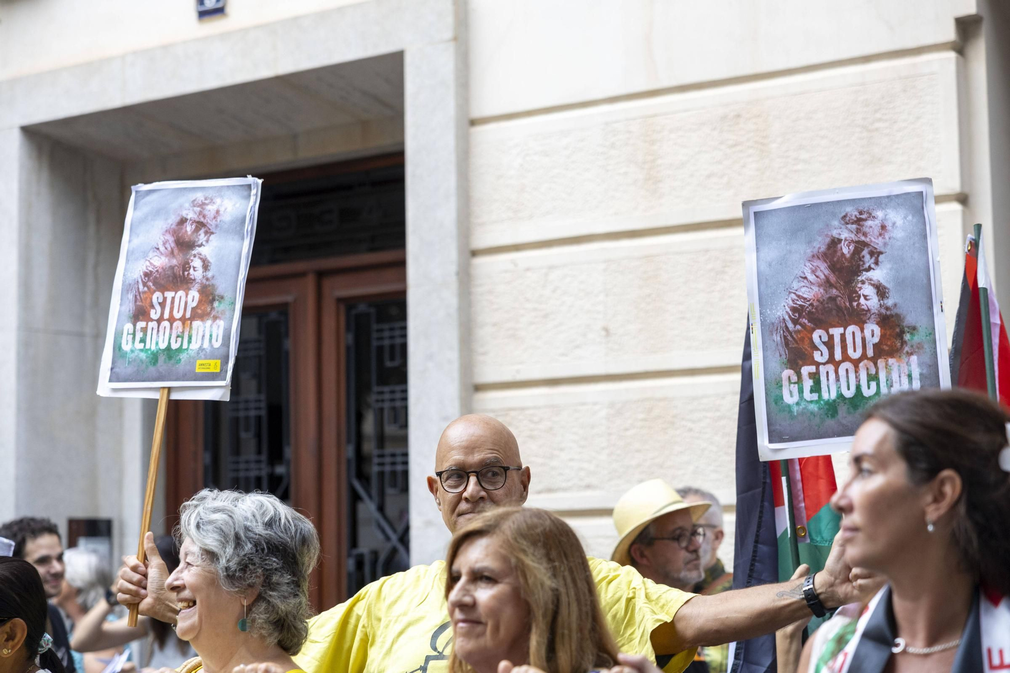 FOTOS | Clamor en Palma para exigir la protección de la flotilla hacia Gaza