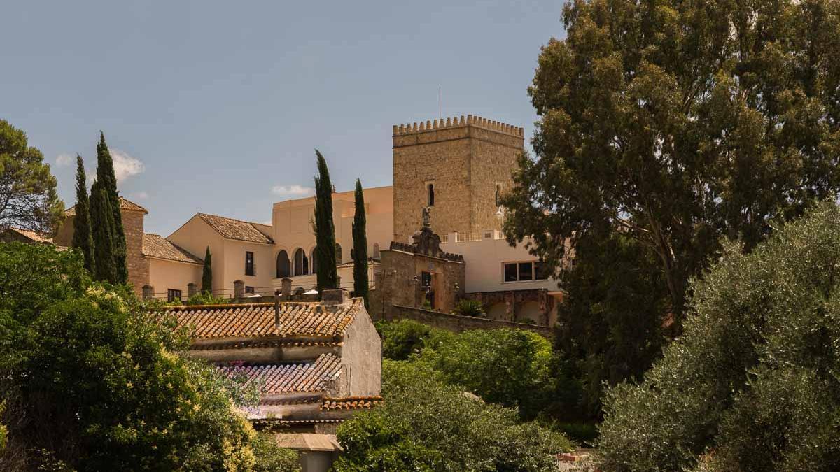 Imagen del Castillo de la Albaida.