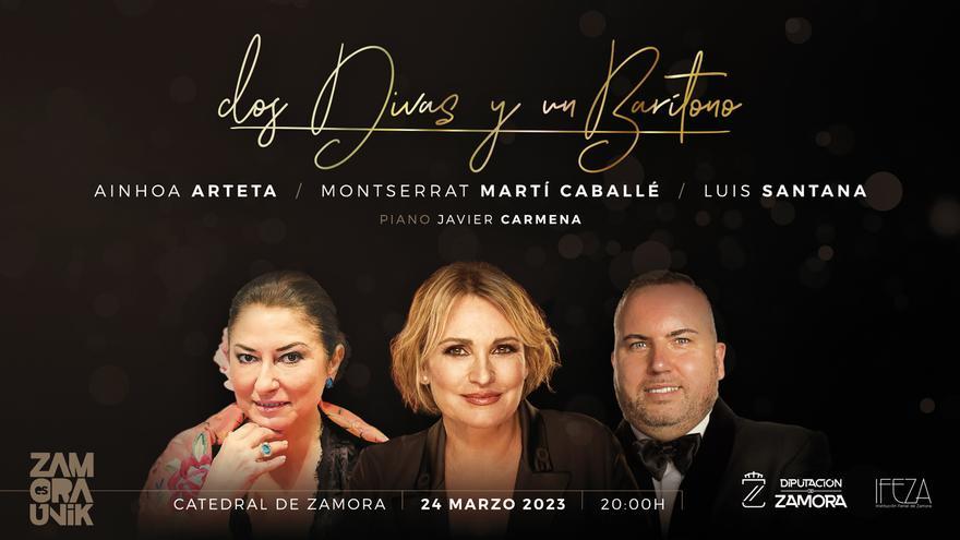 Las entradas para ver a Ainhoa Arteta, Montserrat Martí Caballé y Luis Santana se agotan en apenas media hora