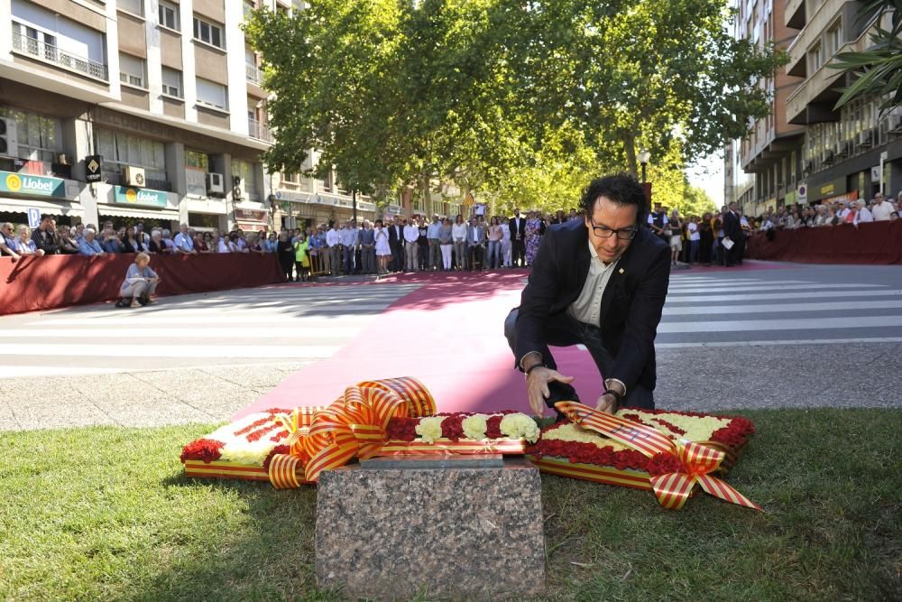 Ofrena de la Diada 2017 a Manresa