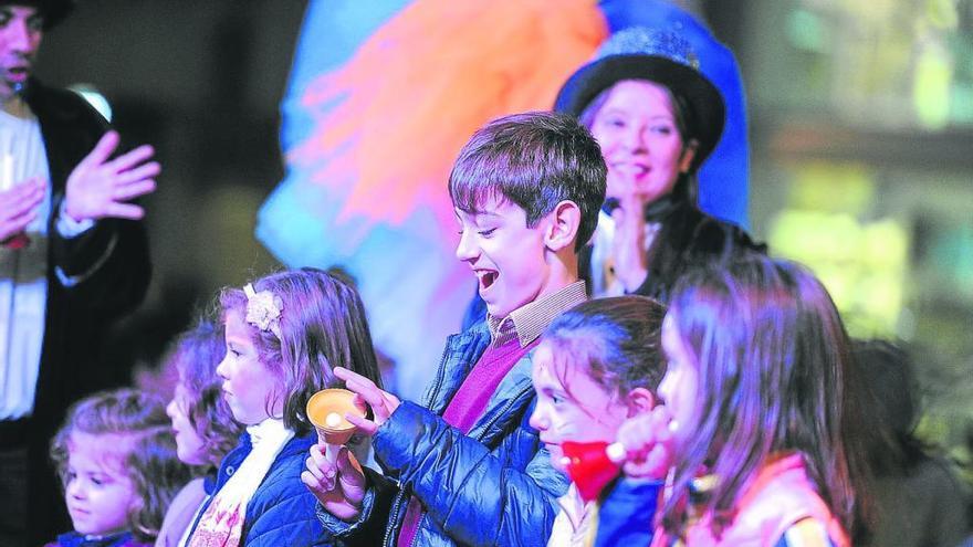 Un musical y gominolas en la Nochevieja infantil de mañana en Murcia