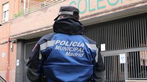 Un agente de la Policía Municipal de Madrid.