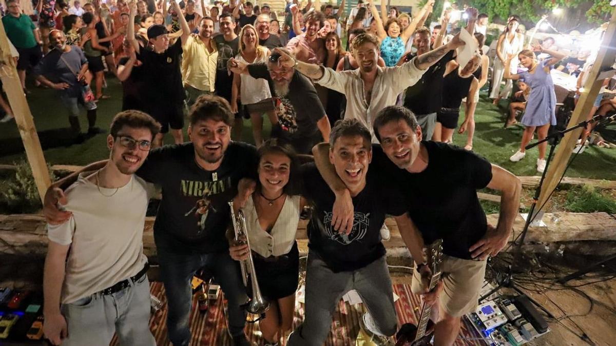 Cordero Suelto, en uno de sus conciertos