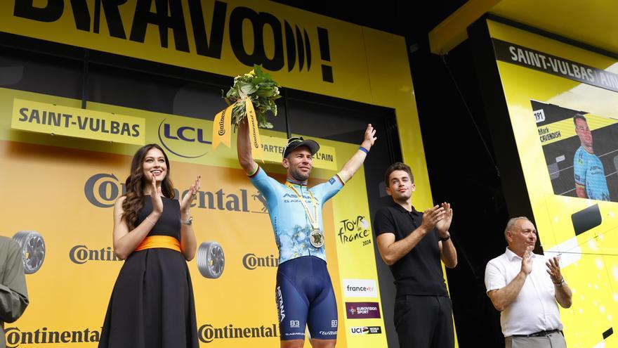 Así queda la clasificación general del Tour de Francia tras la victoria de Cavendish