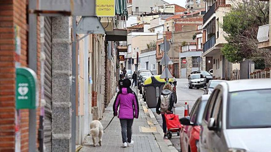 El centre de la ciutat d&#039;Igualada